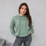 Bamboo Breastfeeding Hoodie - Ελιά