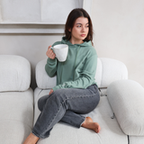 Bamboo Breastfeeding Hoodie - Ελιά