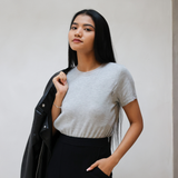 Θηλασμός T-Shirt Γκρι Heather