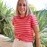 Breastfeeding T-Shirt Candy Stripes