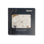 Deer Large Muslin Blanket - Zipster