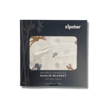 Deer Large Muslin Blanket - Zipster