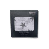 Stars Large Muslin Blanket - Zipster