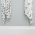 Stars Large Muslin Blanket - Zipster